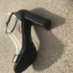 Delicious Shoes - Delicious Basic Black ankle strap 3” HEEL Sandal Delicious Shoes - Delicious Basic Black ankle strap 3” HEEL Sandal